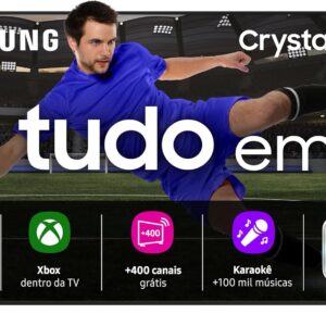 TV Crystal 2025 50 Tizen U8600F 4K Samsung - UHD Smart Design Moderno - Versão Profissional